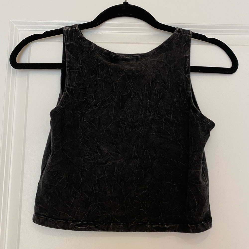 Black Crop Top
